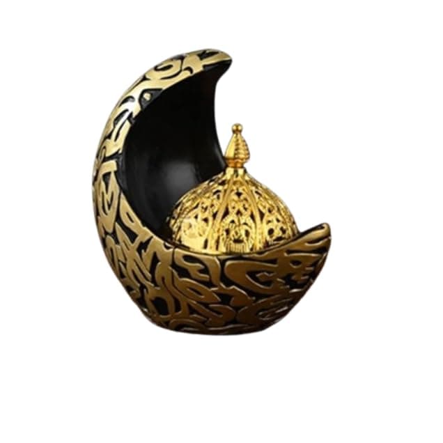 Arabic Style Incense Burner – Incense Burner with Lid and Stainless Copper Strainer Plate | Home & Office