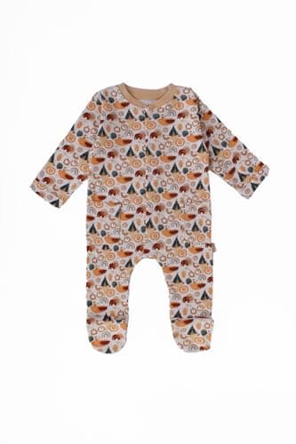 junior Baby Boys Patterned Romper Baby and Toddler Sleepers One piece outfit