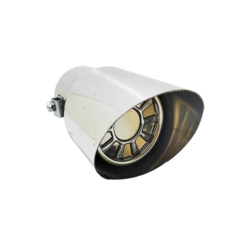 KaberTrade Exterior Car Accessories, Stainless Exhaust Tail (15cm Long, Hole Diameter 6.2cm, Code 9498) by KaberTrade Engine exhaust pipe