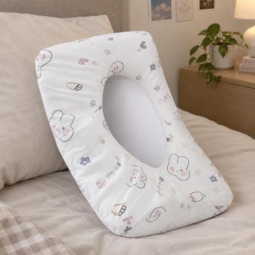 10-Piece Washable Cotton Pillowcase Set for Travel and Home Use