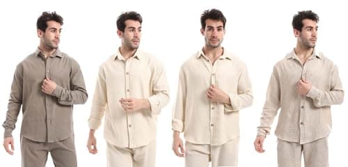 Red Circle Mens Bundle of 4 Alpine Forest Utility Shirt Bundle of 4 Alpine Forest Utility Shirt (pack of 4)