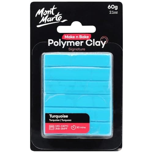 Make n Bake Polymer Clay Signature 60g (2.1oz) - Turquoise Sculpting material