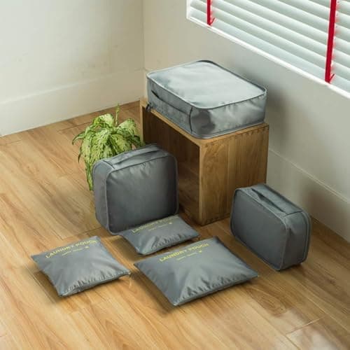Travel Bag Organizer Set for Luggage Packing Cubes Suitcase Storage