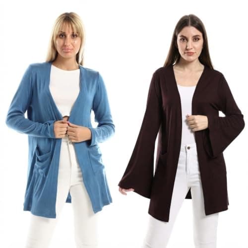 KADY Womens Bundle of 2 Cardijan Bundle of 2 Cardijan Sweater