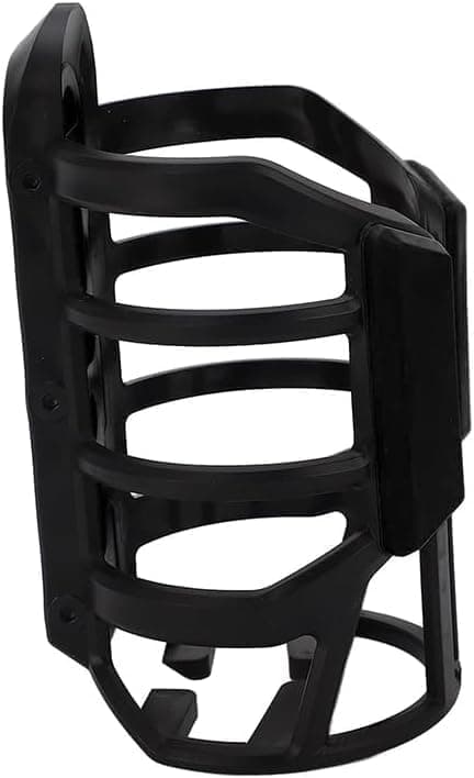 SACAR Motorcycle Jadon Flexible Water Bottle Holder, Self Adjusting Cup Holder for Bikes and More, Durable and Shock Resistant (1 Piece, Black)