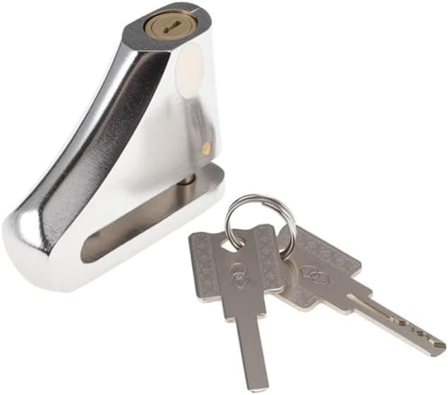 KaberTrade Bike Lock Motorcycle Mini Scooter Brake Lock Anti-Theft Heavy Duty (Hard Disc Lock Code:1817) - KaberTrade