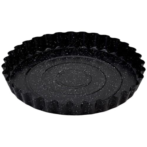 Large Round Non-Stick Tart & Dessert Pan for Home Kitchen Baking - Durable, Easy Release, Versatile Bakeware for Sweet & Savory Creations