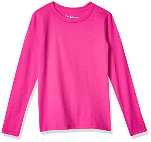 Hanes Women's Long Sleeve T-Shirt, Amaranth, XL