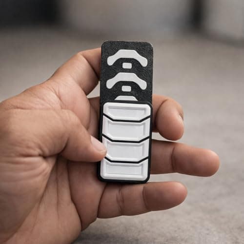X16 Magnetic EDC Slider, 16 Strong Magnets, Pocket Focus & Stress Relief Tool, Skeleton Design, Rectangular, PLA Plastic, Adults, 14 Years and Up Fidget toy