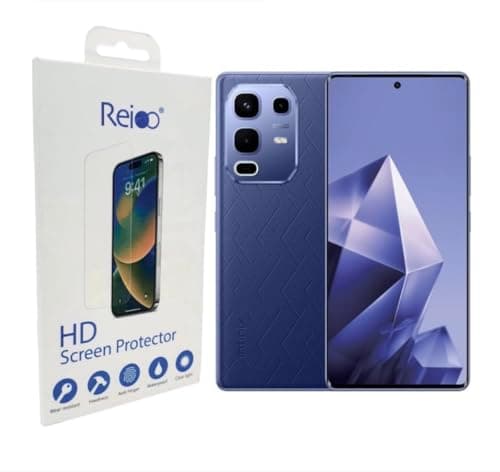 Screen Protector Front and Back Nano Gelatin 9H Hardness Compatible with Infinix note 50 S Flexible Hydrogel (Clear)