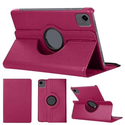 SWEIMEN Case compatible with Honor Pad X9A 11.5 inch tablet, PU leather case, 360° rotating, multi-angle protection, stand, protective case Portable electronic device cover