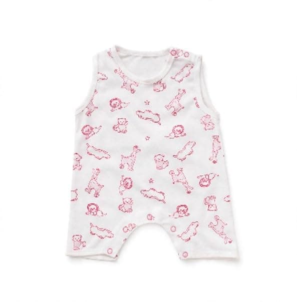 lovely land Baby Girls Salopette Animals print Shapewear Bodysuit (pack of 1) Overalls