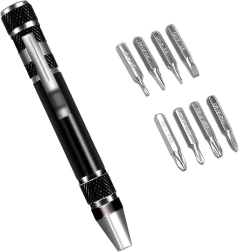 8 in 1 Magnetic Precision Pen Screwdriver for Mobile Phone Repair Tool