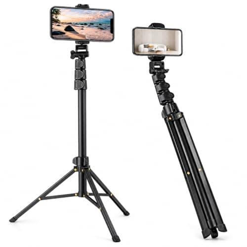 Jmary MT-36 67-Inch (170cm) Extendable Selfie Stick Tripod with Wireless Remote & Cold Shoe Mount – Multi-Angle Phone Stand for Live Streaming, Vlogging, Travel & Content Creation