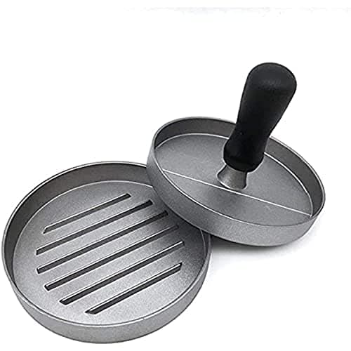 Stainless steel burger maker