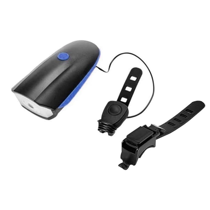 KaberTrade KaberTrade USB Rechargeable Bicycle Headlight with Multiple Sounds (USB Charging, Code:10068)