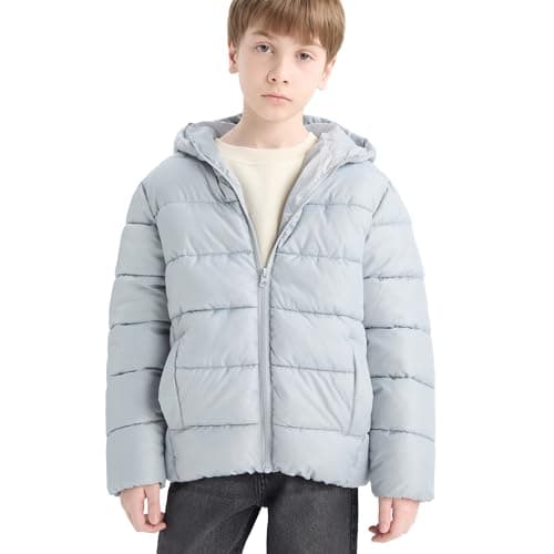 DeFacto Boys Regular Fit Hooded LONG SLEEVE Outer Wear Mont A1875A8 Mont (pack of 1) Coat