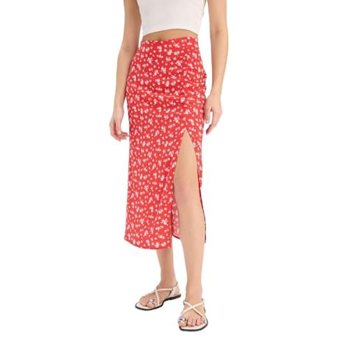 DeFacto Womens Young A Line Dress & Skirt Woven Skirt Woven Skirt (pack of 1)
