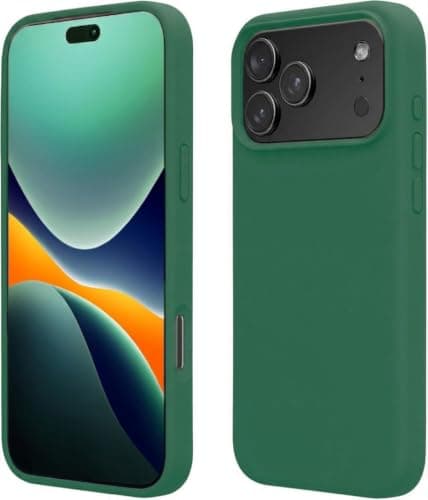 For iPhone 17 Pro Max – Premium Silicone Shockproof Phone Case – Soft Inner Lining – Minimalist Design – High-Quality Protection, Oily Cellular phone case