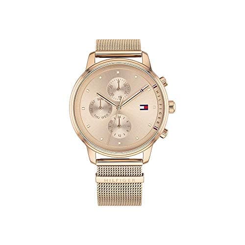Tommy Hilfiger Unisex-Adult Watch 1781907, Rose Gold, Bracelet