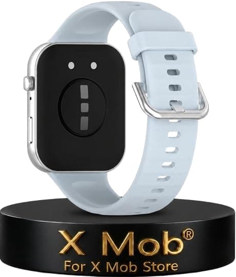 X Mob Silicone Band Compatible with Huawei Watch Fit 3/Fit 4/Fit 4 Pro, Breathable Silicone Sport Band for Men Women, Soft Quick Release Replacement Wristband