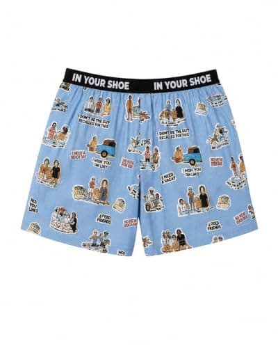 In Your Shoe Unisex Pshorts Pajama Bottom Shorts