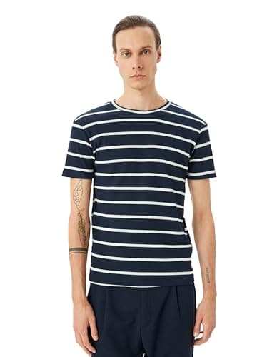 KOTON Mens Slim Fit T-Shirt Modern (pack of 1)