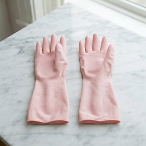 30 Pack Long Silicone Kitchen Gloves for Dishwashing and Food Prep