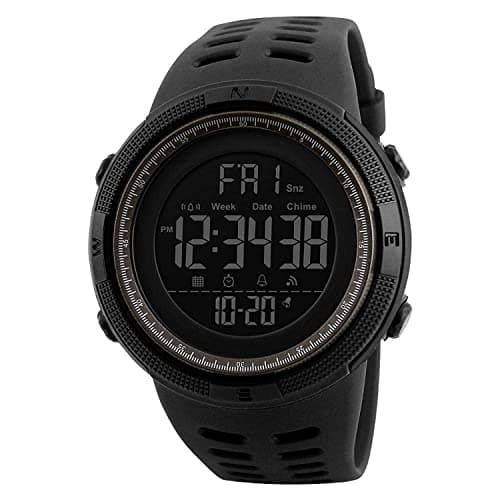 Skmei Men's Digital Rubber Fan Sport Watch - SK987425