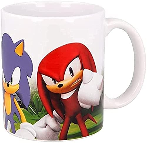 Sonic The Hedgehog Children's Ceramic Mug in Gift Box Drinking cup