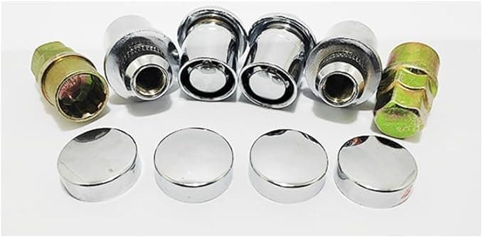 SACAR Anti-Theft Car Rim Lock (4 Nut, Size 12 * 1.2 * 36mm)