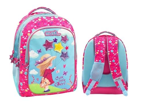 Must Unisex Children's Balloon Girl Backpack, Multicolor