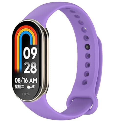 FYISWHO Silicone Bracelet for Xiaomi Smart Band 8, Sports Wristbands Watch Strap, Replacement Strap for Xiaomi Mi Band 8