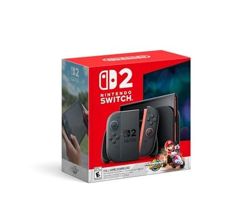 Nintendo Switch 2 Console + Mario Kart World Bundle [New 2025 Model] Video game console