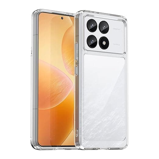 Cover for Xiaomi Redmi K70/K70 Pro Poco F6 Pro, Slim Soft TPU Case, Premium Liquid Silicone Protective Case for Xiaomi Redmi K70/K70 Pro - Transparent Cellular phone case