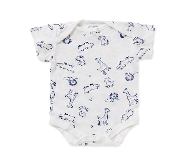 lovely land Baby Boys Body Animals Printted Shapewear Bodysuit (pack of 1) Underwear