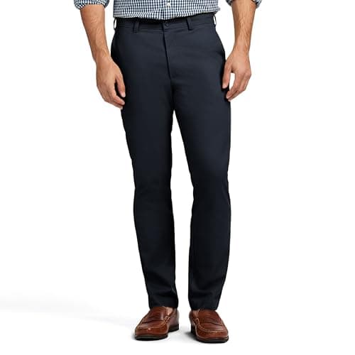 Izod Men's Casual Pants, Navy, 30W x 30L