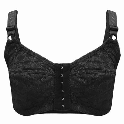 Lasso womens Front open Bra with lace Bra (pack of 1)