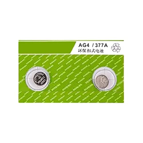 SR626SW Replacement LR626, 377 or AG4 1.5v Battery for Watches - 2 pcs