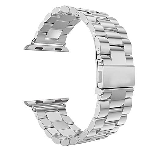 G GAVY Compatible for Apple Watch Stainless Steel Watch Band 38mm 40mm 41mm 42mm 44mm 45mm 49mm, Metal Watch Strap for iWatch series SE/8/7/6/5/4/3/2/1