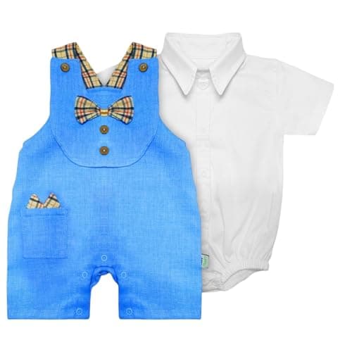 Baby Shoora Boys Half Sleeves&Sleevesless Bodysuit Half Sleeves&Sleevesless Bodysuit (pack of 1) Leotard