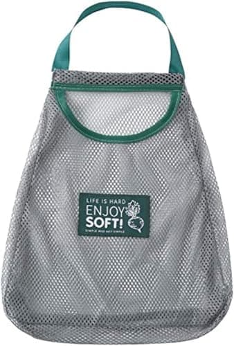 Hanging Mesh Garlic and Onion Storage Bag Vegetable Kitchen Organizer