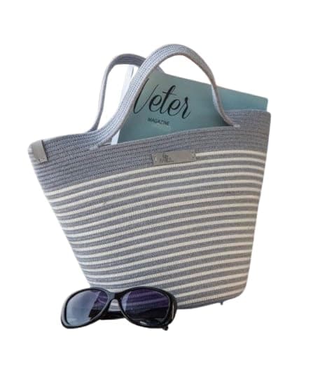 Woven it rope bag, handmade natural bag, for shopping, summer and daily use Handbag