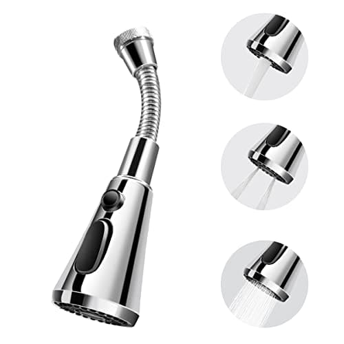 Tap Extension, 360° Rotating Tap Attachment Aerators with Universal Adapter, Water Saving Filter Taps with 3 Spray Modes Faucet water aerator