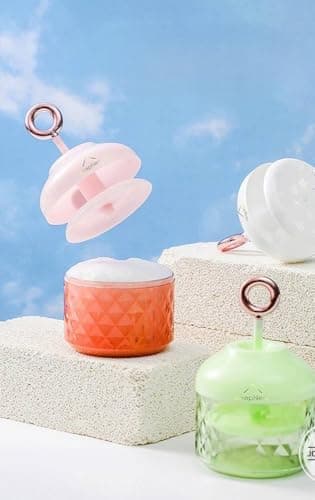 Manual Foam Soap Dispenser for Bathroom Sink - Hand Press Liquid to Foam Maker Pump Bottle for Creamy Lathering Hand Wash and Daily Cleansing Use
