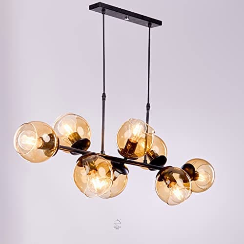 Generic Modern Tree Pendant Black Chandelier RB1052