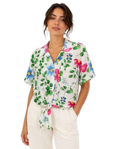 Summer Floral Chemise Shirt