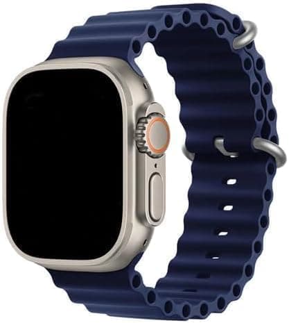 For (Compatible with Apple Watch 42mm 44mm 45mm 49mm) Men Women, Soft Silicone Sport Band Replacement Strap for ultra - Ultra2 iWatch Series SE 11 10 9 8 7 6 5 4 3 2 1