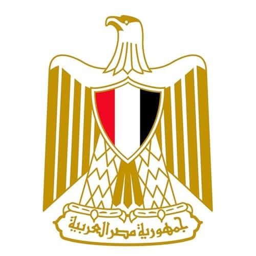 Egypt Arab Republic Emblem Sticker Car Sticker Door Wall Glass Sticker (11cmx8cm) Sticker decal