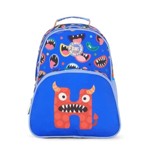 Cubs Blue Monsters Letter H Pre-School Backpack 20L